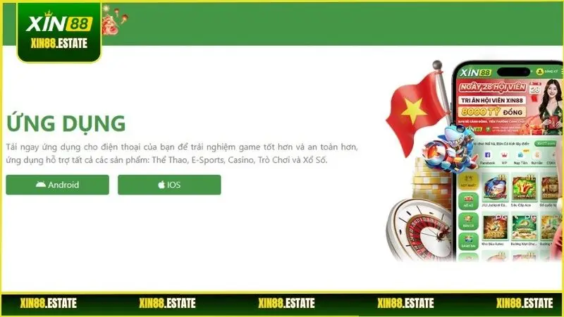 Những lợi ích hấp dẫn khi thành viên tải app XIN88 về điện thoại